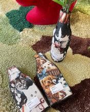Load image into Gallery viewer, YARD Wine Bottle Fabric Case Brown