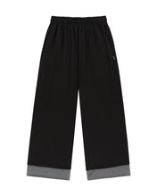 Load image into Gallery viewer, OJOS Hotfix Logo Wide Sweatpants Black