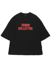 Load image into Gallery viewer, Tee Library Sound Collector T-shirt Black