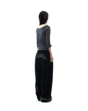 Load image into Gallery viewer, OJOS Hotfix Logo Wide Sweatpants Black
