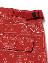 Load image into Gallery viewer, WKNDRS Magic Cargo Pants Red