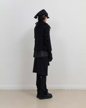 Load image into Gallery viewer, OJOS Tassel Collar Knit Cardigan Black