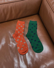Load image into Gallery viewer, UNALLOYED Argyle Pattern Socks Green