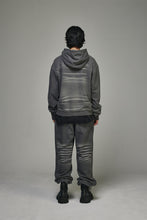将图片加载到图库查看器,BLR Embroidery Washed Hoodie Grey