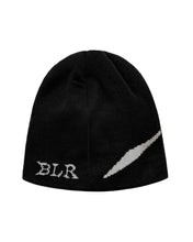 Load image into Gallery viewer, BLR Curved Logo Beanie Black