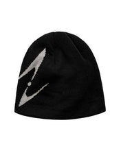 Load image into Gallery viewer, BLR Curved Logo Beanie Black