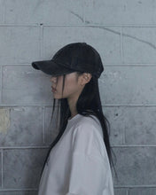 Load image into Gallery viewer, BLR Logo Washed Denim Ball Cap Grey