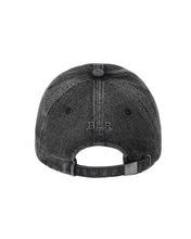 Load image into Gallery viewer, BLR Logo Washed Denim Ball Cap Grey