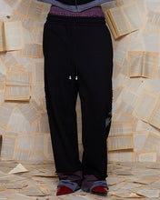 Load image into Gallery viewer, UNALLOYED Layered Hem Sweatpants Black