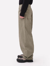 Load image into Gallery viewer, DWSE Balloon Fit Denim Pants Khaki