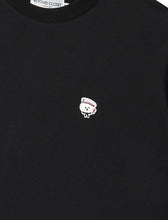 Load image into Gallery viewer, ILP Bonjour Dog Wappen T-Shirt Black