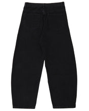 Load image into Gallery viewer, DWSE Balloon Denim Wide Pants Black