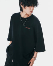 将图片加载到图库查看器,Adlielos Vandal Sweat T-shirt Melange Black
