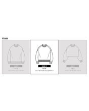 Load image into Gallery viewer, AJOBYAJO Paneled Denim Sweatshirt Black