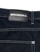 Load image into Gallery viewer, WKNDRS Rhinestone Denim Pants Denim