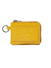 Load image into Gallery viewer, WKNDRS Croc Card Wallet Yellow