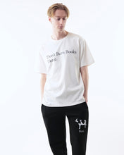 Load image into Gallery viewer, Tee Library Don't Burn Books T-shirt Black
