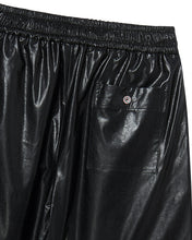 将图片加载到图库查看器,N. Archive Eco Leather Boxing Shorts Black