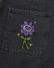 Load image into Gallery viewer, WKNDRS Iscream Denim Shorts Black