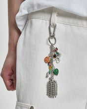Load image into Gallery viewer, AJOBYAJO Hippie Jangle Keyring Silver