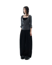 Load image into Gallery viewer, OJOS Hotfix Logo Wide Sweatpants Black