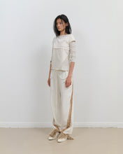 Load image into Gallery viewer, OJOS Halter Strap Long Sleeve Ivory