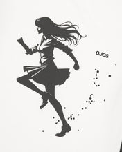 Load image into Gallery viewer, OJOS Star Raglan Long Sleeve Top Charcoal