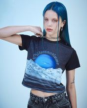 Load image into Gallery viewer, DILETTANTISME Moon V2 Crop T-Shirt
