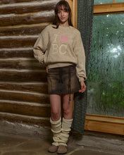 Load image into Gallery viewer, Bitter Cells Collect Washing Denim Skirt Brown