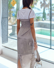 Load image into Gallery viewer, Bitter Cells Stella Nylon Dress Grey
