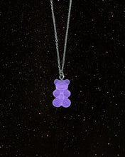Load image into Gallery viewer, OOO Gummy Bear SS Necklace Purple