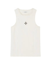 将图片加载到图库查看器,BLR Logo Rivet Singlet White