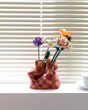 Load image into Gallery viewer, UNALLOYED Argyle Pattern Ceramic Vase