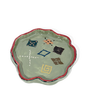 Load image into Gallery viewer, UNALLOYED Argyle Ceramic Plate