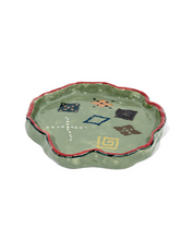 Load image into Gallery viewer, UNALLOYED Argyle Ceramic Plate