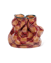 Load image into Gallery viewer, UNALLOYED Argyle Pattern Ceramic Vase