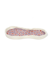 Load image into Gallery viewer, UNALLOYED Argyle Pattern Ceramic Tray