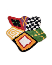 Load image into Gallery viewer, UNALLOYED Argyle Flower Rug