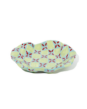 Load image into Gallery viewer, UNALLOYED Clover Checkerboard Ceramic Plate