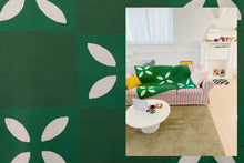 Load image into Gallery viewer, UNALLOYED Clover Checker Blanket Green