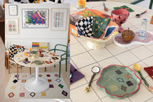 Load image into Gallery viewer, UNALLOYED Argyle Ceramic Plate