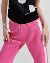 Load image into Gallery viewer, WONDER VISITOR Two-tone Trackpants Pink
