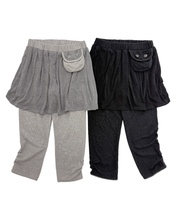 将图片加载到图库查看器，PLASMA SPHERE Pixie Skirt Pants Black
