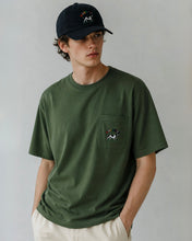 Load image into Gallery viewer, N. Archive Pocket Tee Seoul Forest Green
