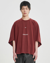 将图片加载到图库查看器，AJOBYAJO The Me Decade Sculpted Raglan T-shirt Burgundy
