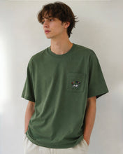 Load image into Gallery viewer, N. Archive Pocket Tee Seoul Forest Green
