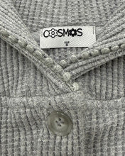 将图片加载到图库查看器，PLASMA SPHERE Patch Applique Hooded Jumper Grey
