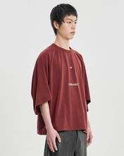 将图片加载到图库查看器，AJOBYAJO The Me Decade Sculpted Raglan T-shirt Burgundy
