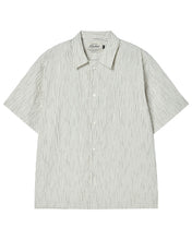 Load image into Gallery viewer, N. Archive Airy Stripe Open Collar Shirt Ivory
