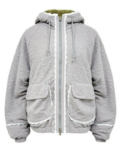 将图片加载到图库查看器，PLASMA SPHERE Prairie Reversible Jumper Grey
